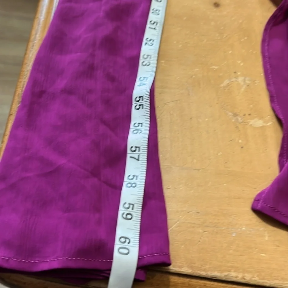Filly Flair Fushia, Sleeveless, V-Neck, Long, Romantic Style Dress(165)